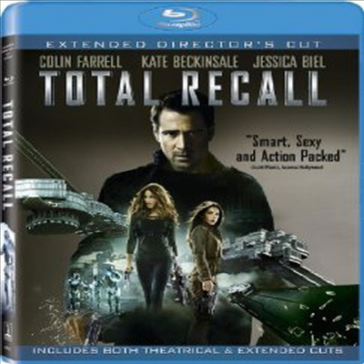 Total Recall (Ż ) (2Blu-ray + UltraViolet Digital Copy) (ѱ۹ڸ)(Blu-ray) (2012)