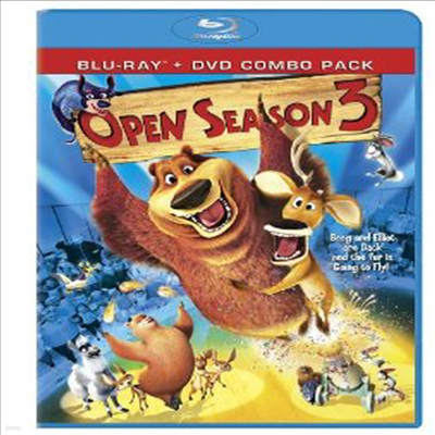 Open Season3 (α׿ 3) (ѱ۹ڸ)(2Blu-ray/DVD Combo) (2011)