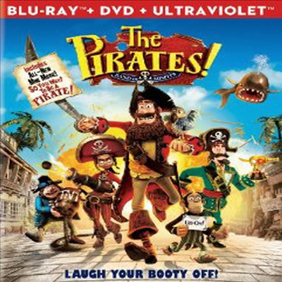 The Pirates! Band of Misfits ( ) (ѱ۹ڸ)(2Blu-ray/DVD Combo) (2012)