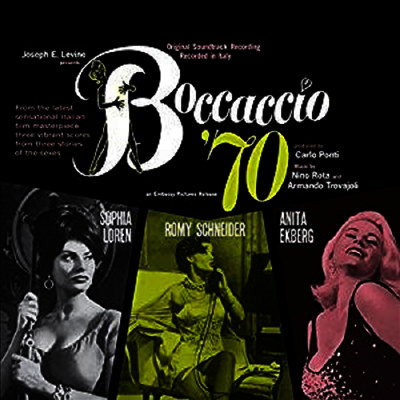 Nino Rota & Armando Trovajol - Boccaccio 70 (보카치오 70) (Soundtrack)(LP)