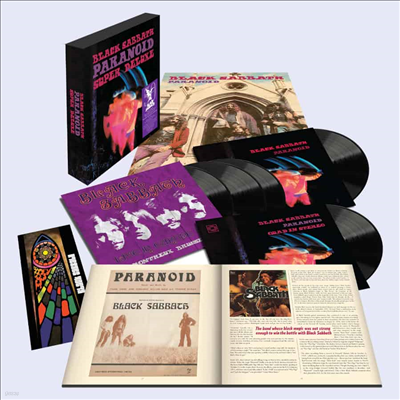 Black Sabbath - Paranoid (50th Anniversary Edition)(Super Deluxe 5LP Box Set)(Remastered)