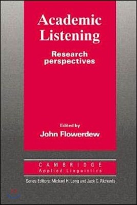 Academic Listening: Research Perspectives