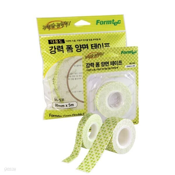 폼텍)강력 폼 양면테이프(BS-512/24mmx3m/1인치)