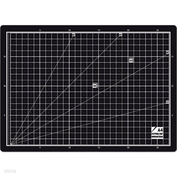 윈스타)커팅매트(A4/블랙)