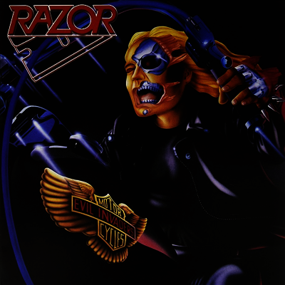 Razor — Evil Invaders 앨범 커버
