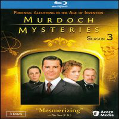Murdoch Mysteries: Season 3 (ӵ ̽͸) (ѱ۹ڸ)(3Blu-ray) (2011)
