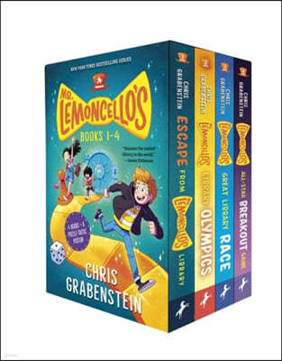 Mr. Lemoncello's Library Books 1-4 (Boxed Set)