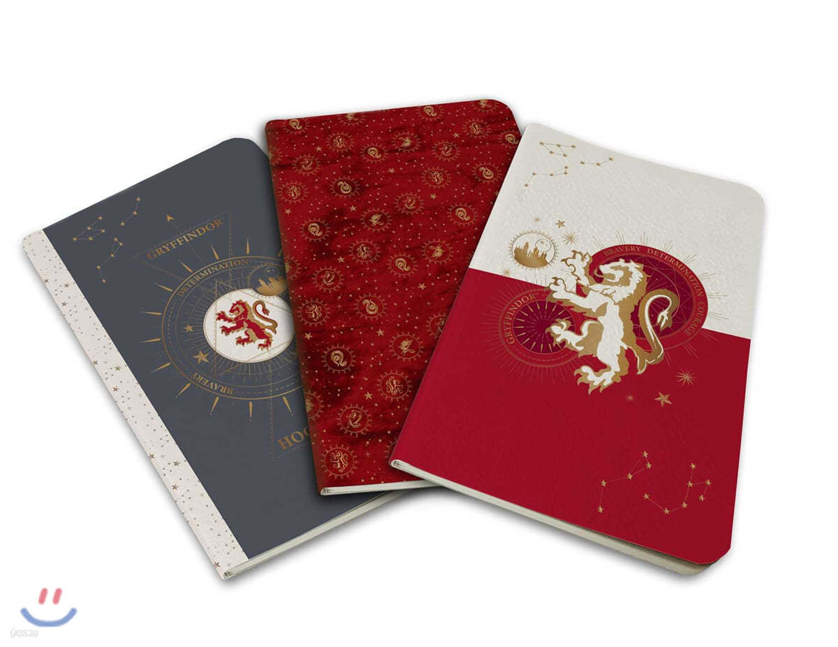 Harry Potter: Gryffindor Constellation Sewn Pocket Notebook Collection