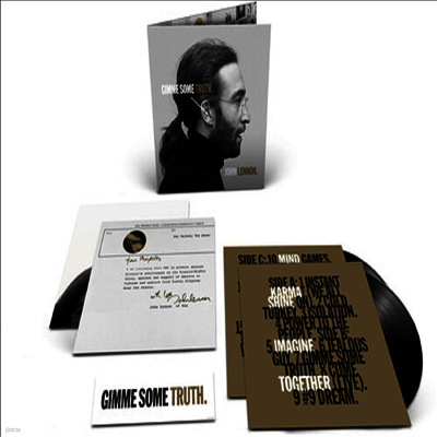 John Lennon — Gimme Some Truth (Remixed)(부클릿+스티커+포스터) 앨범 커버
