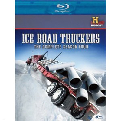 Ice Road Truckers: The Complete Season 4 (̽ ε Ʈ: øƮ  4) (ѱ۹ڸ)(4Blu-ray) (2010)