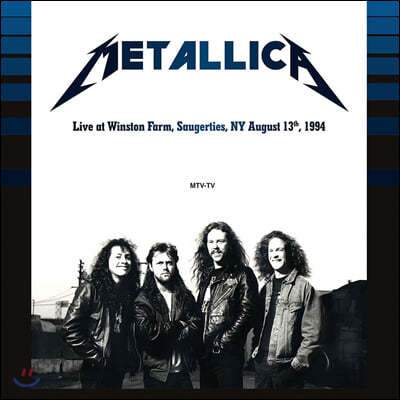 Metallica — Live at Winston Farm, Saugerties, NY August 13th, 1994 앨범 커버