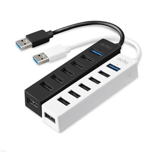 엑토 라츠 USB 3.0 앤 2.0 7포트 멀티허브 HUB-35