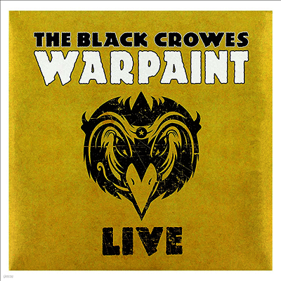 Black Crowes — Warpaint Live 앨범 커버