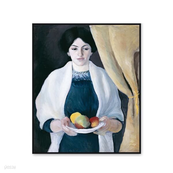 [The Bella] 마케 - 사과를 들고 있는 초상 (화가의 아내) Portrait with Apples (Wife of the Artist)