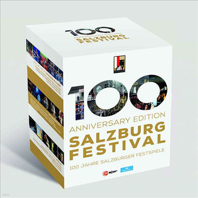 θ 100ֳ  (100 Anniversary Edition Salzburg Festival) (ѱ۹ڸ)(10Blu-ray Boxset) (2020)(Blu-ray) -  ƼƮ