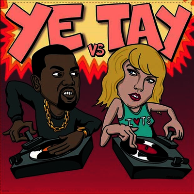Skratch Snobs — Ye Vs. Tay 앨범 커버