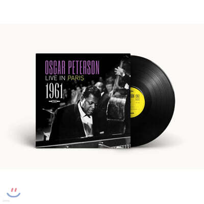 Oscar Peterson — Live in Paris 1961 앨범 커버