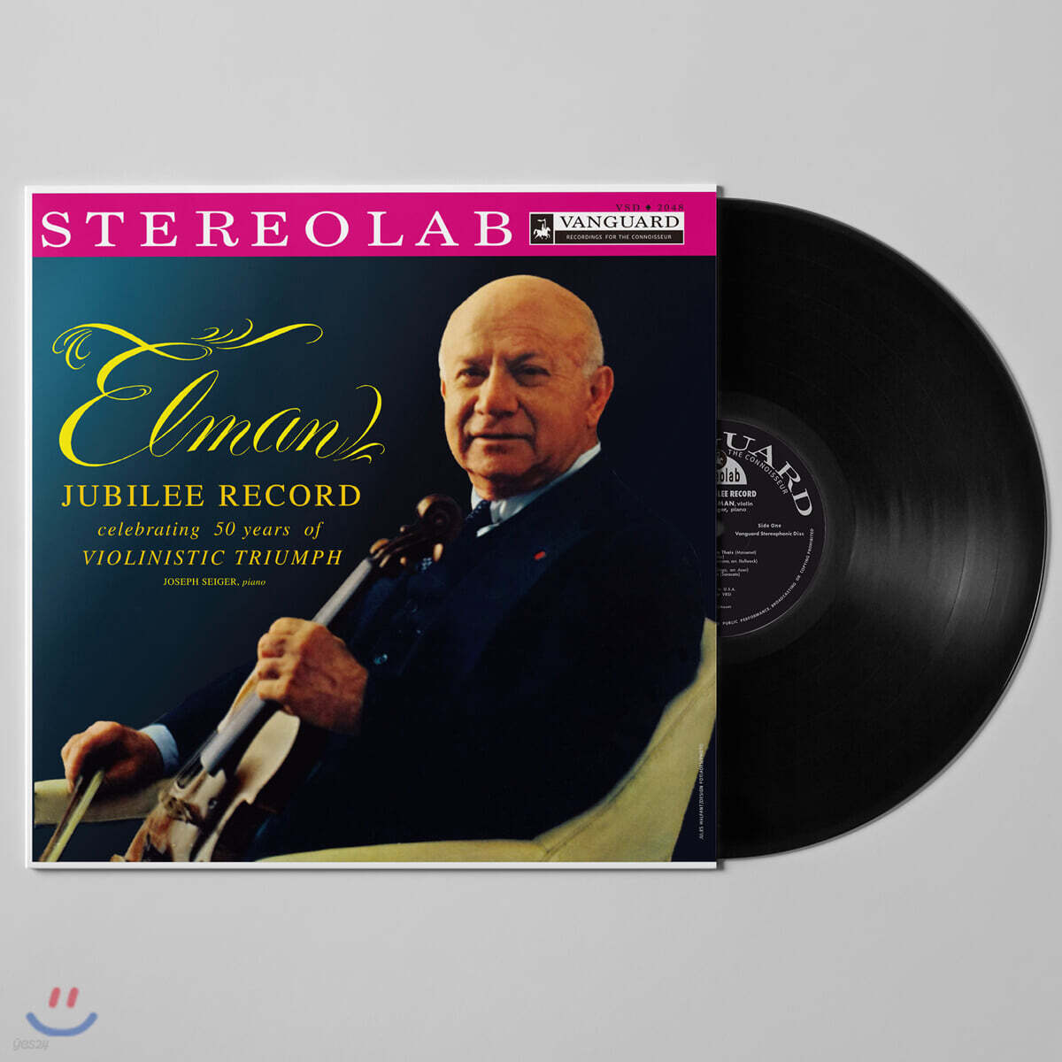 Mischa Elman 미샤 엘만 뉴욕 데뷔 50주년 기념 음반 (Jubilee Record) [LP]