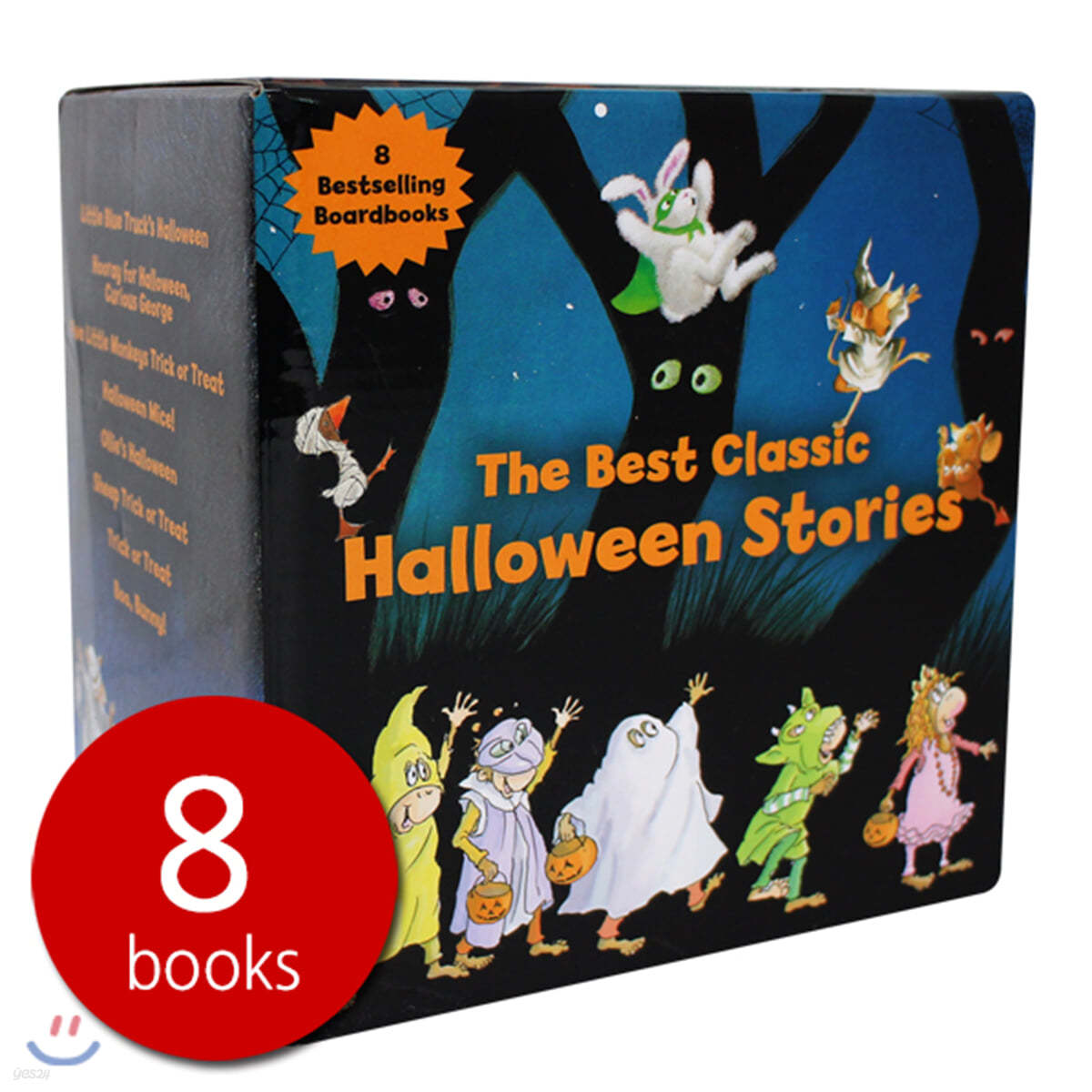 The Best Classic Halloween Stories 8 Bestselling Boardbooks - 보드북 세트