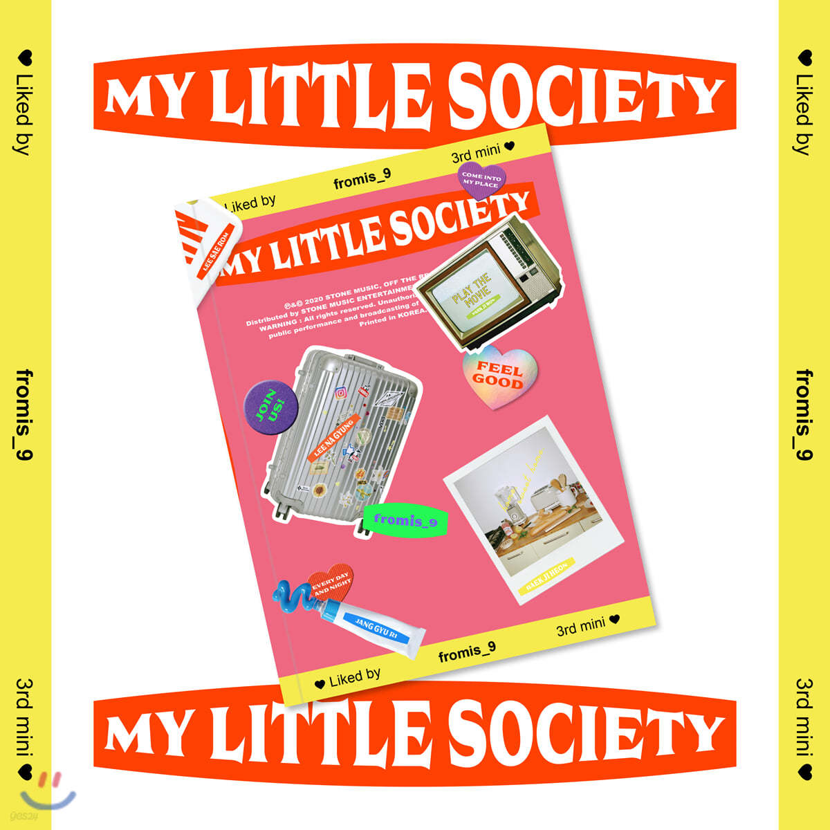 프로미스나인 (fromis_9) - 미니앨범 3집 : My Little Society [My account ver.]