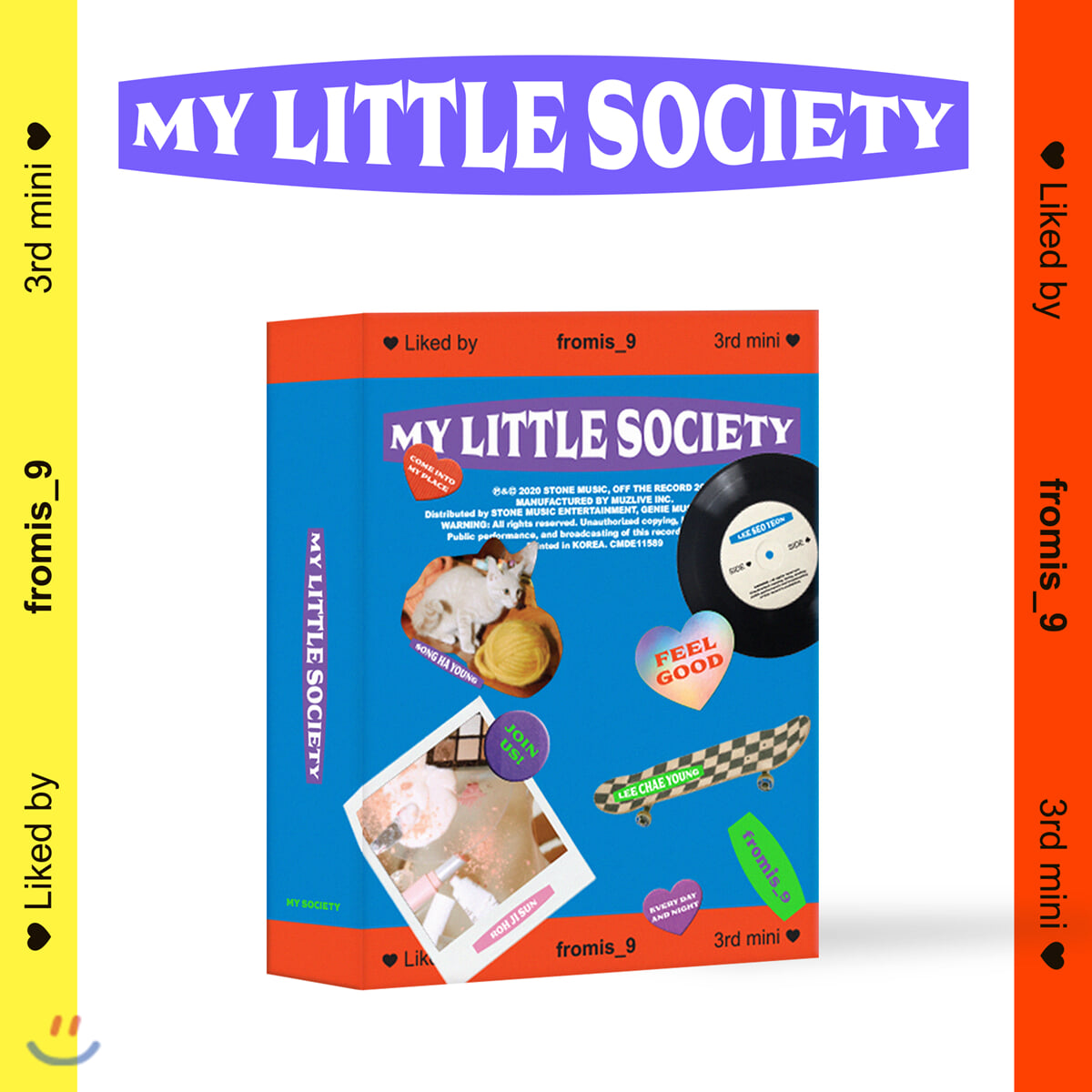 프로미스나인 (fromis_9) - 미니앨범 3집 : My Little Society [키트앨범]