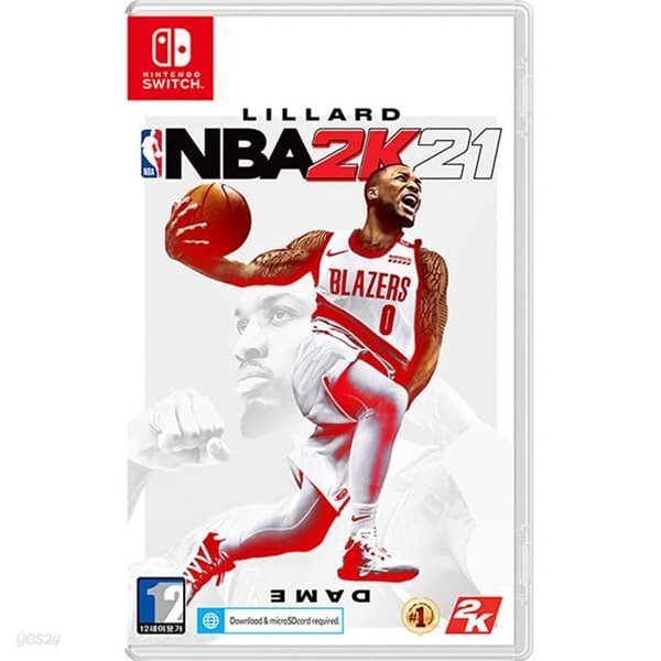 스위치 NBA 2K21 한글판 / 특전포함