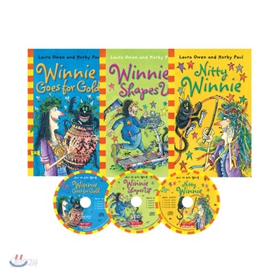 [Winnie the Witch] 마녀위니 챕터북 신간 3종 세트