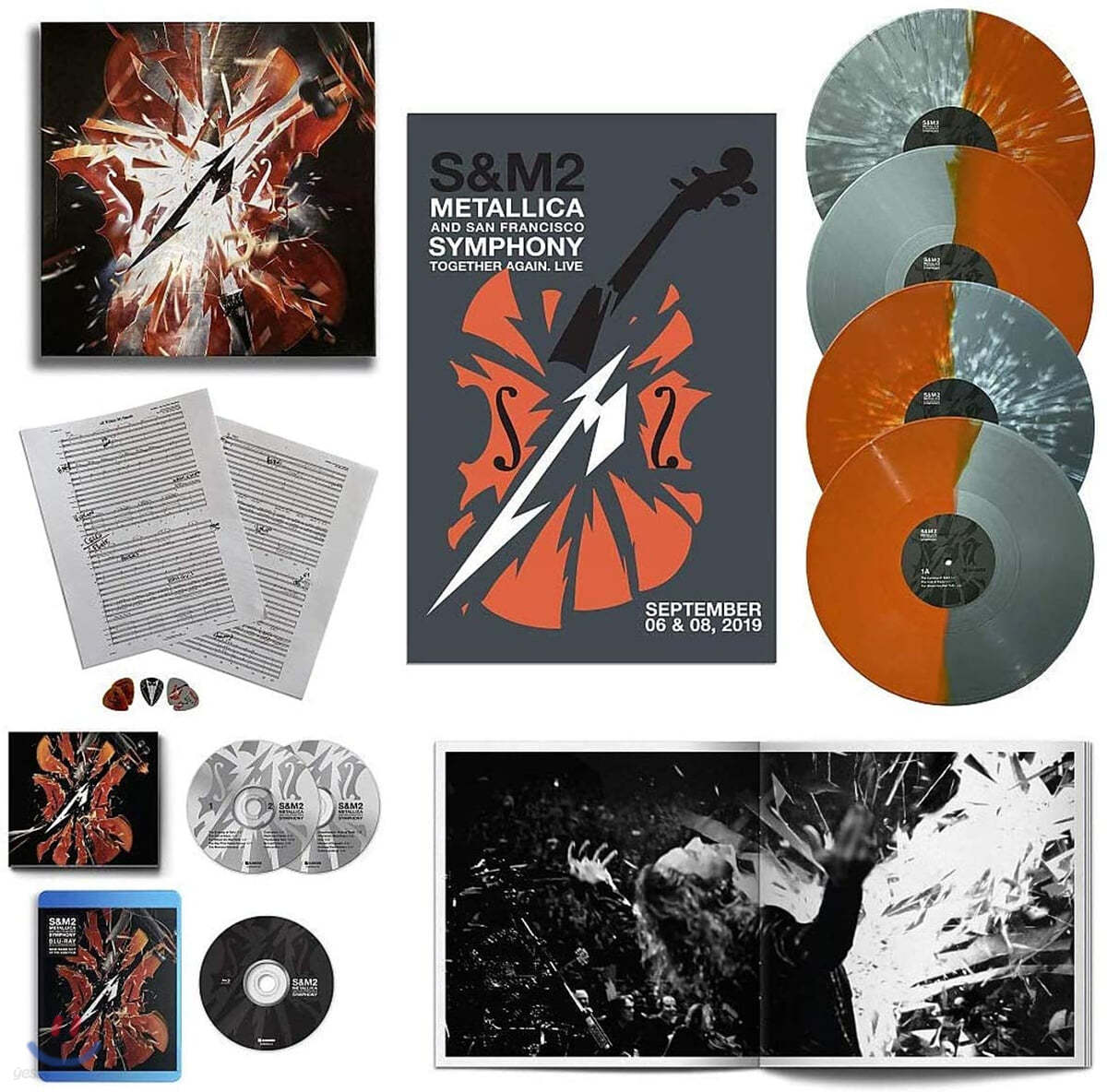 Metallica (메탈리카) - S&amp;M 2 [LP+CD+블루레이]