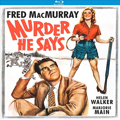 Murder, He Says (Ӵ,  ) (1945)(ѱ۹ڸ)(Blu-ray)