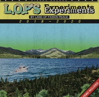 랜드오브피스(Land of Peace) - L.O.P'S Experiments 2018-2020 LP 미개봉 /블랙