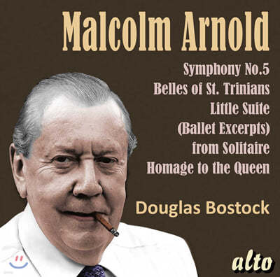 Douglas Bostock  Ƴ:  5, 𺣸Ƽ 2 (Malcolm Arnold: Symphony Op.74, Divertimento Op.75)