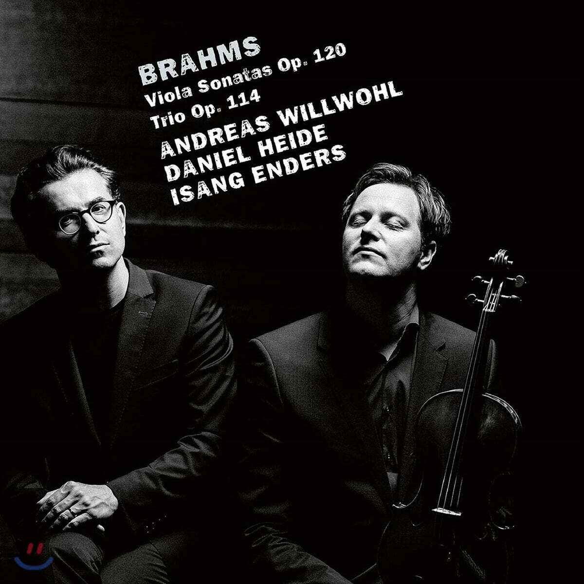 Andreas Willwohl / Daniel Heide / Isang Enders 브람스: 비올라 소나타, 클라리넷 트리오 [비올라 트리오 연주 버전]