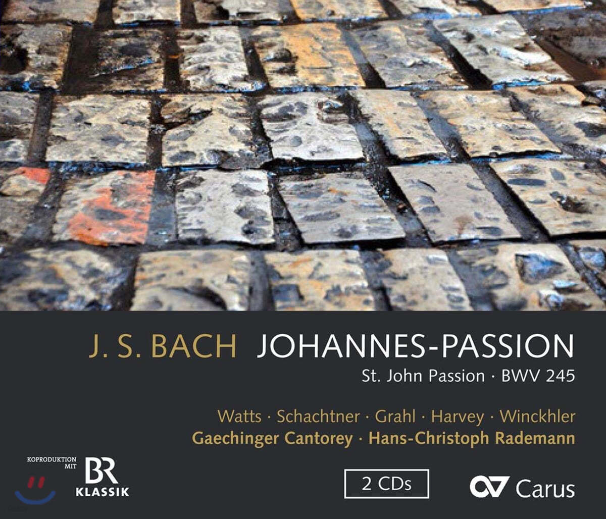 Elizabeth Watts 바흐: 요한 수난곡 [1749년 판본] (Bach: Johannes-Passion)