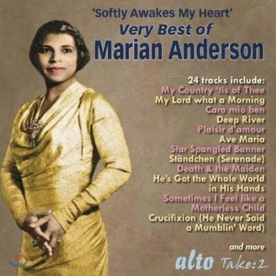Marian Anderson 마리안 앤더슨 베스트 모음집 (Very Best of Marian Anderson - Softly Awakes My Heart)