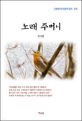 방정환 노래 주머니 (근현대 한국문학 읽기 375)