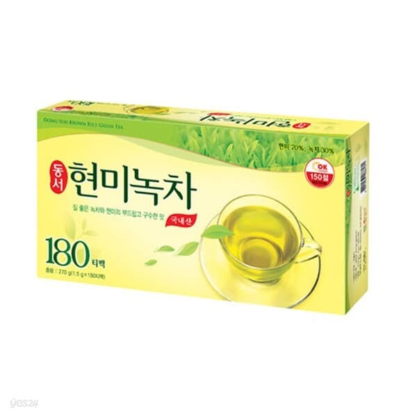 동서)현미녹차80T박스(12개입)