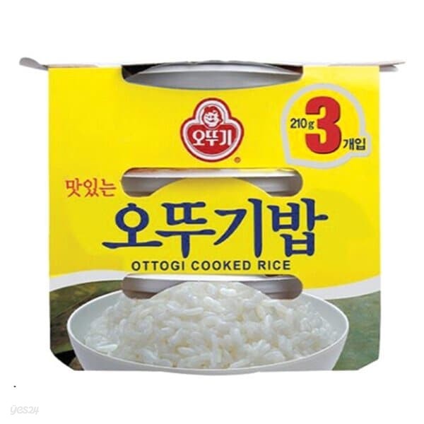 오뚜기)오뚜기밥(210g×3개)박스(6개입)