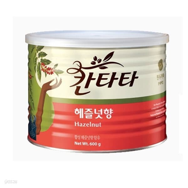 롯데)칸타타 헤즐넛원두커피 600g