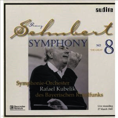 Rafael Kubelik — 슈베르트 : 교향곡 9번 '그레이트' (Schubert : Symphony No.9 'Great') - Rafael Kubelik 앨범 커버