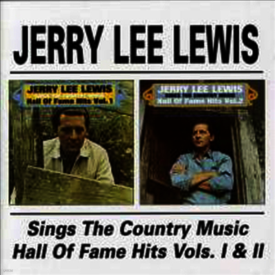 Jerry Lee Lewis - Sings The Country Music/Hall of Fame Hits Vol. 1 & 2 (Remastered)(2 On 1CD)(CD)