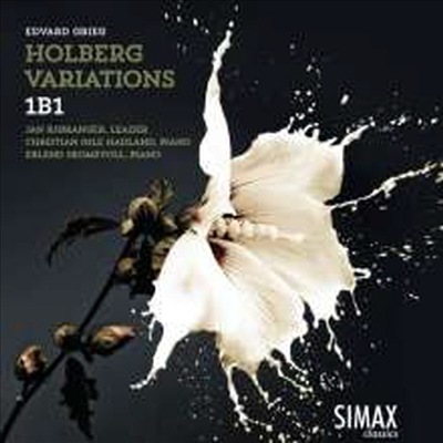 Jan Bjoranger,Erlend Skomsvoll,Christian Ihle — 그리그: 홀베르그 모음곡 - 관현악반 & 피아노반 (Grieg: Holberg Suite Op.40 for Orchestral & Piano) - Jan Bjoranger 앨범 커버