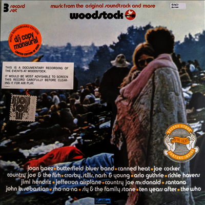 Various Artists — Woodstock (PA Mono Version) 앨범 커버