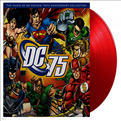 O.S.T. — Music Of DC Comics (75th Anniversary Collection) (뮤직 오브 DC 코믹스) 앨범 커버