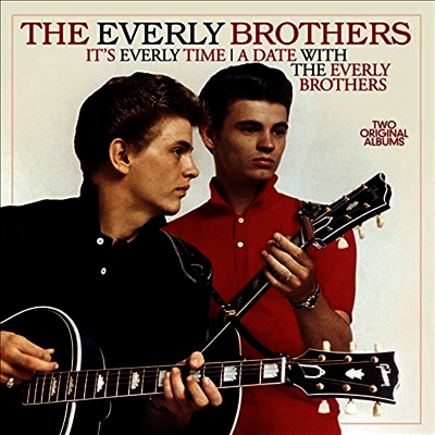 Everly Brothers — It's Everly Time/A Date With 앨범 커버