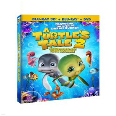 A Turtle's Tale 2: Sammy's Escape from Paradise ( 庥) (ѱ۹ڸ)(Blu-ray) (2010)
