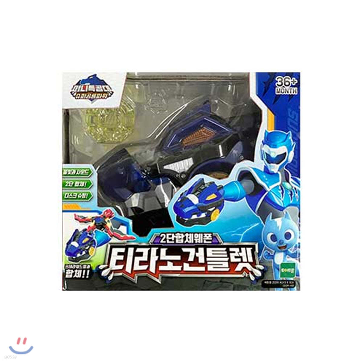 미니특공대 슈퍼공룡파워 : 아머봇 티라노건틀렛 | 편집부 | 토이트론 - 예스24