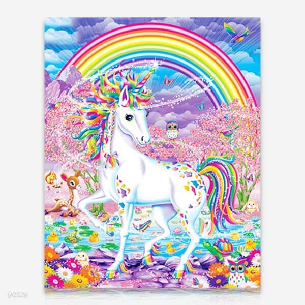 환상의 무지개 유니콘 DIY 보석십자수 십자수 비즈세트