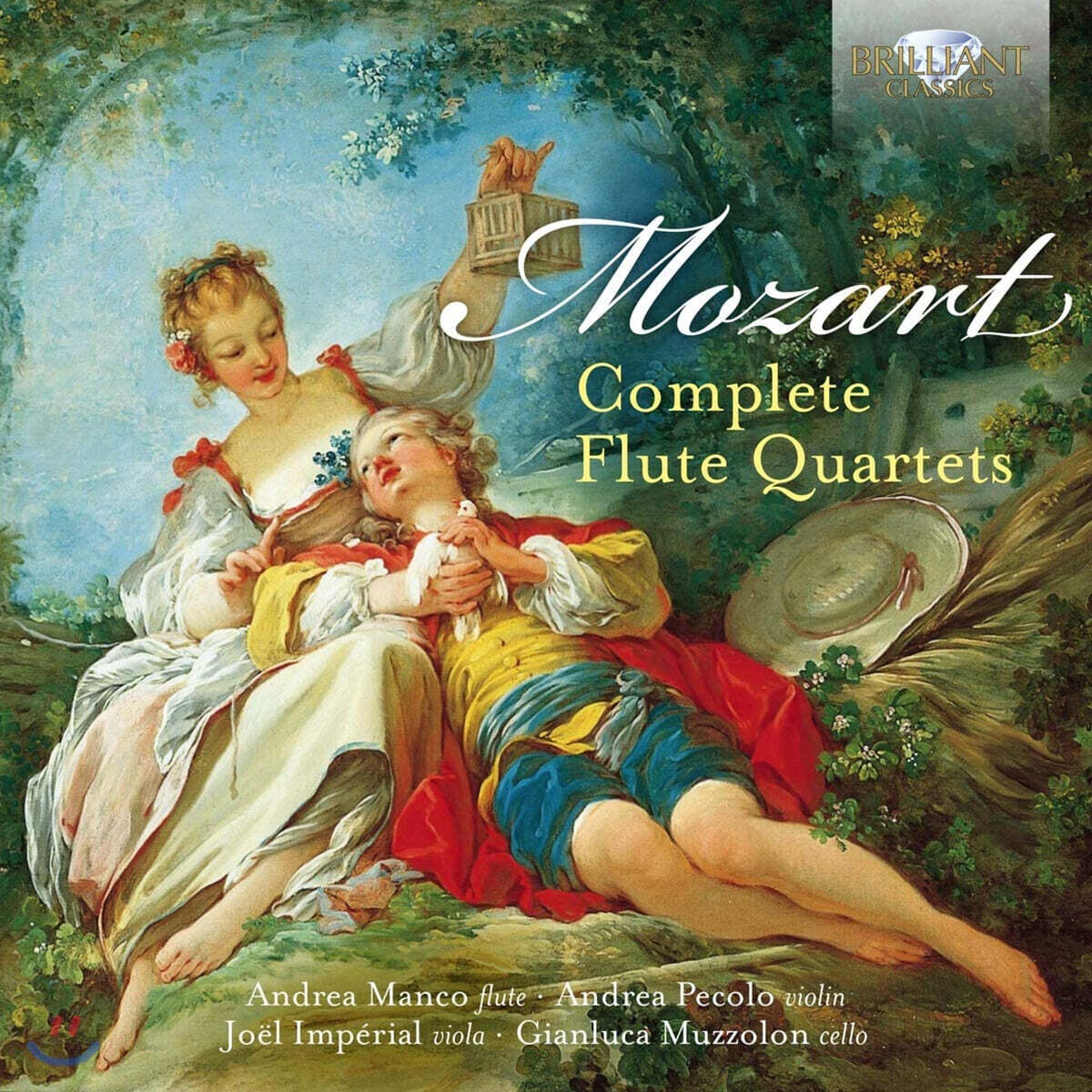 Andrea Manco 모차르트: 플루트 4중주, 오보에 4중주 [플루트 연주 버전] (Mozart: Complete Flute Quartets)