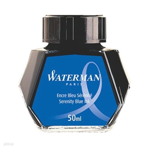 워터맨)병잉크(청색/Washable Blue/50ml)