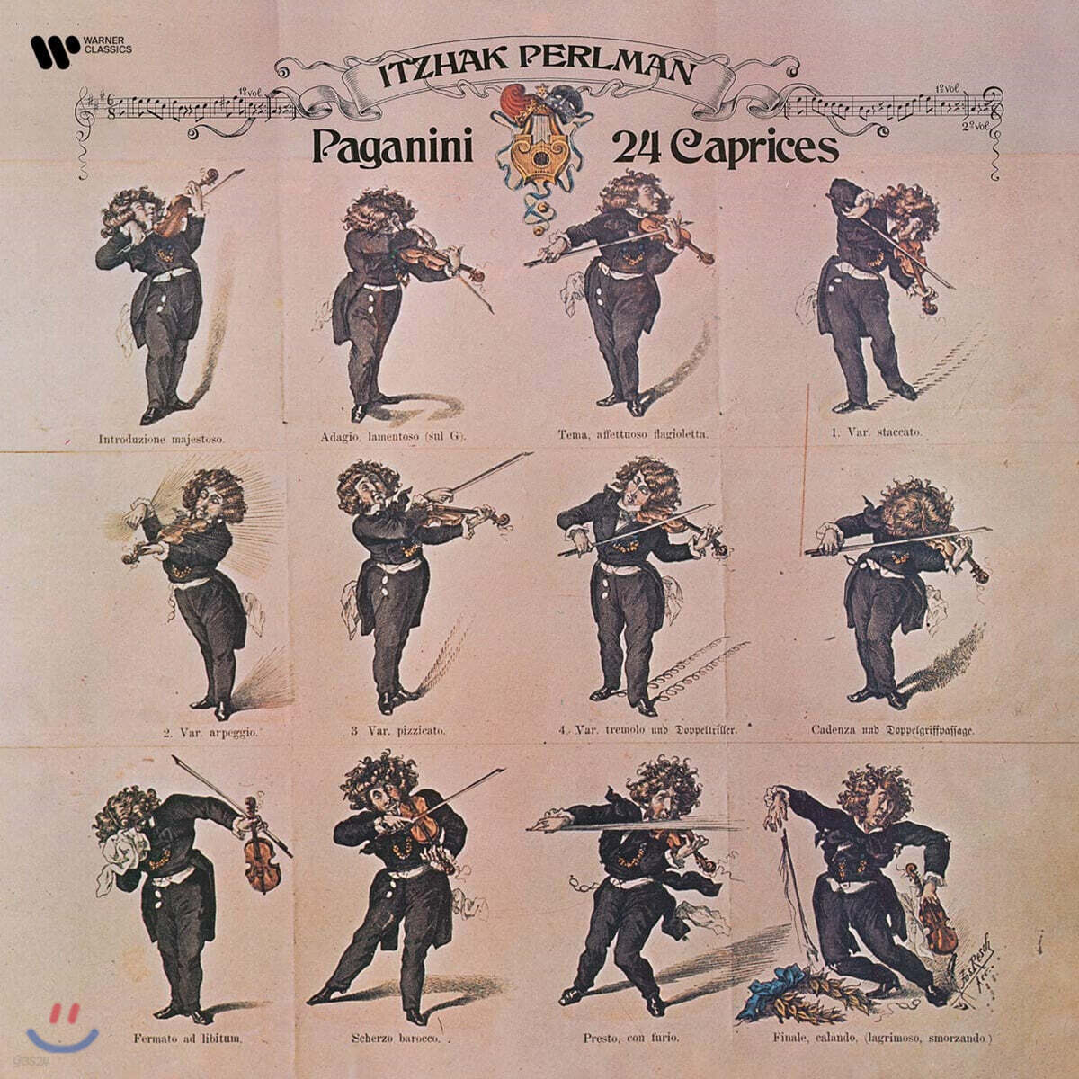Itzhak Perlman 파가니니: 24개의 카프리스 - 이차크 펄만 (Paganini: 24 Caprices) [2LP]